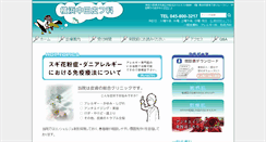 Desktop Screenshot of nakada-hifu.com